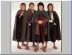 Cast-shot of Hobbits