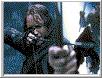 Aragorn shoots Orcs
